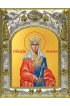 Икона Валерия мученица, 14x18 в серебряном окладе, арт вк-4623