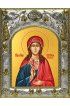 Икона Виктория Кордубская, 14x18 в серебряном окладе, арт вк-4634