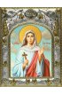 Икона Виктория Солунская, 14x18 в серебряном окладе, арт вк-4635