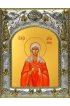 Икона Дария Римская, 14x18 в серебряном окладе, арт вк-4638