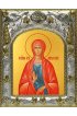 Икона Ева праматерь, 14x18 в серебряном окладе, арт вк-4641