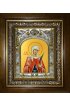 Икона Валентина Кесарийская, 14x18 см, в деревянном киоте 20х24 см, арт вк-4664