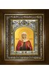 Икона Василисса Никомидийская, 14x18 см, в деревянном киоте 20х24 см, арт вк-4667