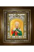 Икона Василисса Никомидийская, 14x18 см, в деревянном киоте 20х24 см, арт вк-4668