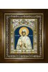Икона Домна Никомидийская, 14x18 см, в деревянном киоте 20х24 см, арт вк-4685