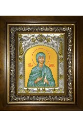 Икона Есия мученица, 14x18 см, в деревянном киоте 20х24 см, арт вк-4693