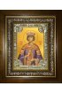 Икона Екатерина Александрийская, 18x24 см, со стразами, в деревянном киоте, арт вк-4708