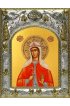 Икона Илария Римская, 14x18 в серебряном окладе, арт вк-4712