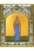 Икона Ирина Египетская, 14x18 в серебряном окладе, арт вк-4716