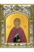 Икона Иулия (Юлия) Карфагенская, 14x18 в серебряном окладе, арт вк-4726