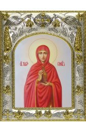 Икона Мария Клеопова, 14x18 в серебряном окладе, арт вк-4752