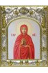 Икона Мария Клеопова, 14x18 в серебряном окладе, арт вк-4752