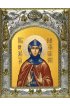 Икона Мария Константинопольская, 14x18 в серебряном окладе, арт вк-4753