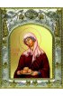 Икона Сарра Праведная, 14x18 в серебряном окладе, арт вк-4778