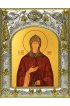Икона София Суздальская, 14x18 в серебряном окладе, арт вк-4785