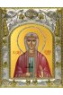 Икона Сусанна Ранская (Грузинская), 14x18 в серебряном окладе, арт вк-4788