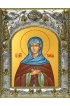 Икона Таисия Египетская, 14x18 в серебряном окладе, арт вк-4790