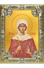 Икона Клавдия мученица 18 х 24 со стразами, арт вк-4807