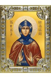 Икона Мария Константинопольская 18 х 24 со стразами, арт вк-4812
