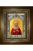 Икона Иоанна Мироносица, 14x18 см, в деревянном киоте 20х24 см, арт вк-4839