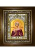 Икона Иулиания Россонская, 14x18 см, в деревянном киоте 20х24 см, арт вк-4848