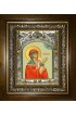 Икона Иулиания Лазаревская, 14x18 см, в деревянном киоте 20х24 см, арт вк-4850