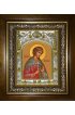 Икона Христина (Кристина) Кесарийская, 14x18 см, в деревянном киоте 20х24 см, арт вк-4859