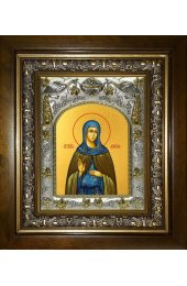 Икона Марина Берийская (Македонская), 14x18 см, в деревянном киоте 20х24 см, арт вк-4869