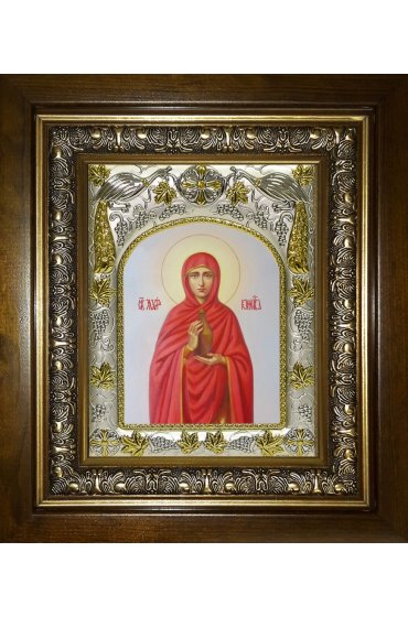 Икона Мария Клеопова, 14x18 см, в деревянном киоте 20х24 см, арт вк-4874