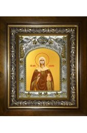 Икона Мария Магдалина, 14x18 см, в деревянном киоте 20х24 см, арт вк-4876