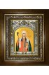 Икона Нина просветительница Грузии, 14x18 см, в деревянном киоте 20х24 см, арт вк-4886
