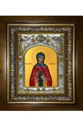 Икона Пелагия Антиохийская, 14x18 см, в деревянном киоте 20х24 см, арт вк-4888