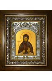 Икона Пелагия Тестова, 14x18 см, в деревянном киоте 20х24 см, арт вк-4891
