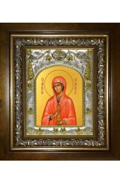 Икона Саломия Мироносица, 14x18 см, в деревянном киоте 20х24 см, арт вк-4897