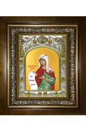 Икона Сосанна Римская, 14x18 см, в деревянном киоте 20х24 см, арт вк-4902