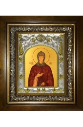 Икона София Суздальская, 14x18 см, в деревянном киоте 20х24 см, арт вк-4905