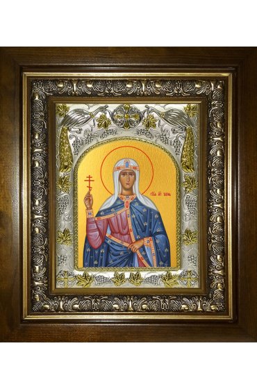 Икона Тавифа Иоппийская, 14x18 см, в деревянном киоте 20х24 см, арт вк-4908