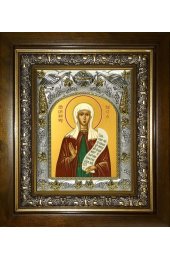 Икона Таисия Египетская, 14x18 см, в деревянном киоте 20х24 см, арт вк-4910