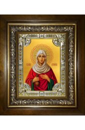 Икона Иоанна Мироносица, 18x24 см, со стразами, в деревянном киоте, арт вк-4924