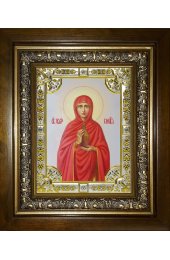 Икона Мария Клеопова, 18x24 см, со стразами, в деревянном киоте, арт вк-4936