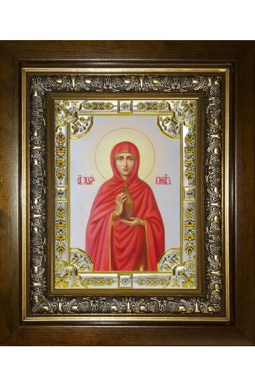 Икона Мария Клеопова, 18x24 см, со стразами, в деревянном киоте, арт вк-4936