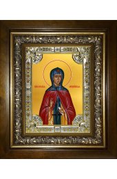 Икона Пелагия Антиохийская, 18x24 см, со стразами, в деревянном киоте, арт вк-4946