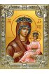 Икона Божья Матерь Всеблаженная 18 х 24 со стразами, арт вк-5056