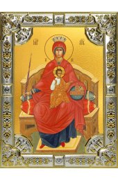 Икона Божья Матерь Державная 18 х 24 со стразами, арт вк-5057