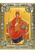 Икона Божья Матерь Державная 18 х 24 со стразами, арт вк-5057