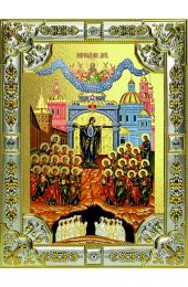Икона Божьей Матери Непроходимая дверь 18 х 24 со стразами, арт вк-5068