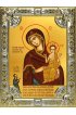 Икона Божья Матерь Нечаянная Радость 18 х 24 со стразами, арт вк-5070