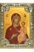 Икона Божья Матерь Одигитрия 18 х 24 со стразами, арт вк-5074