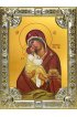 Икона Божья Матерь Почаевская 18 х 24 со стразами, арт вк-5079