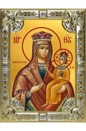 Икона Божья Матерь Рудневская 18 х 24 со стразами, арт вк-5083